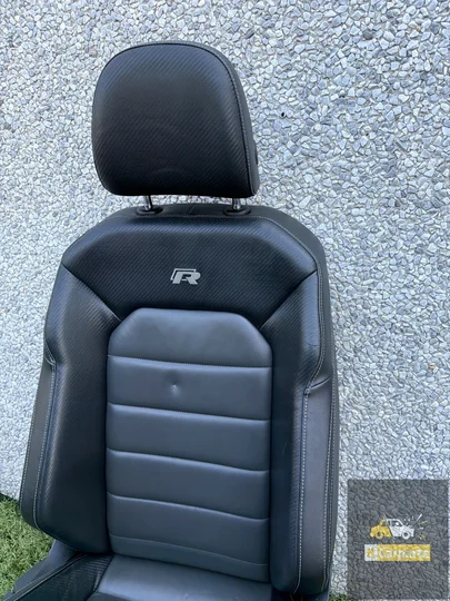 interieur-vw-golf-7-r-r20-ledercarbon-links-passagiers-stoel — foto 3