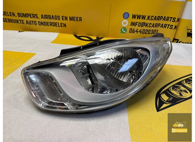 Hyundai i10 left front headlight original LHD13002 headlight