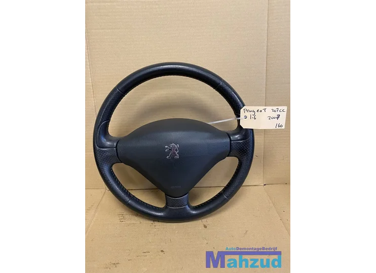 PEUGEOT 207 CC Leer leder stuur stuurwiel met airbag