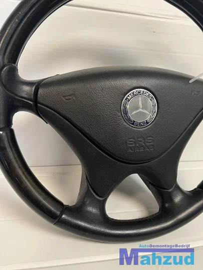 mercedes-slk-r170-hout-stuurwiel-stuur-met-airbag-9604 — foto 3