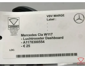 mercedes-cla-w117-luchtrooster-dashboard-a1178300554 — foto 3