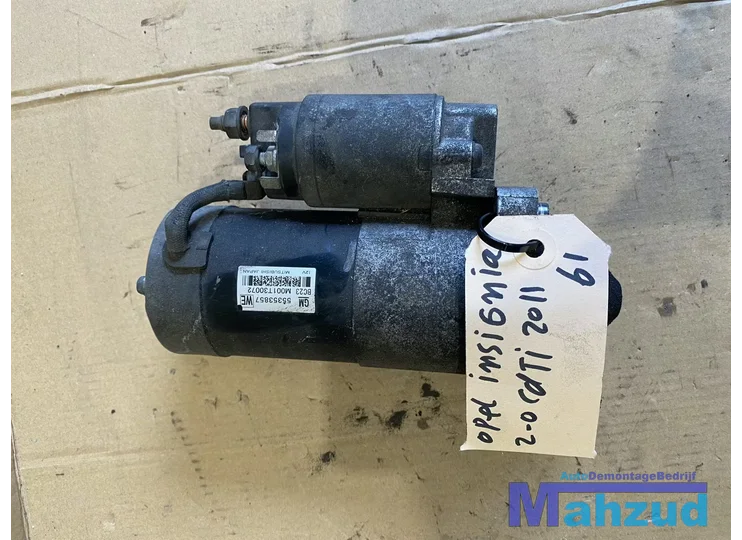 OPEL INSIGNIA A ASTRA J 2.0 A20DTH Startmotor 55353857
