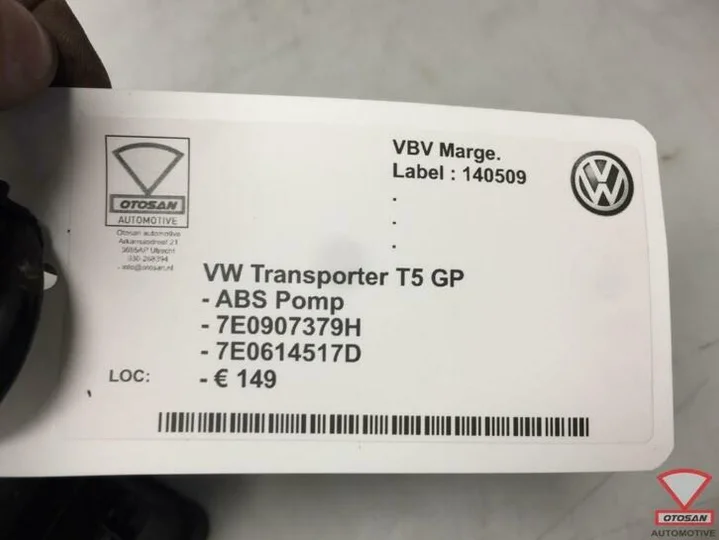 vw-transporter-t5-gp-abs-pomp-7e0907379h-7e0614517d — foto 2
