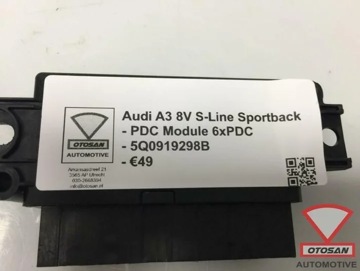 audi-a3-8v-s-line-parkeersensor-pdc-module-6xpdc-5q0919298b — foto 2