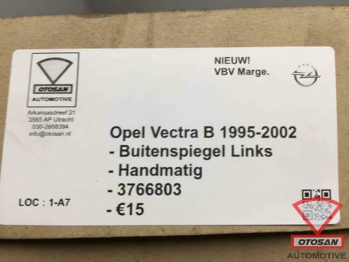 opel-vectra-b-1995-2002-buitenspiegel-spiegel-links-nieuw!-3 — foto 4