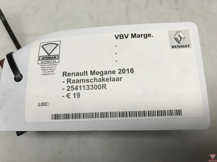 renault-megane-iv-2018-raamschakelaar-254113300r — foto 2
