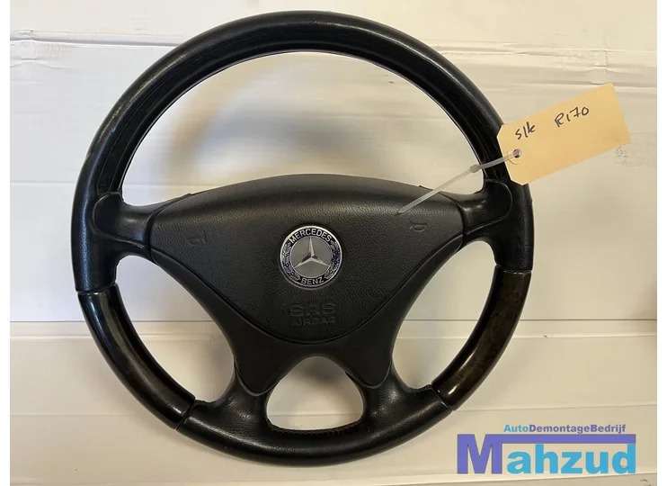 MERCEDES SLK R170 hout stuurwiel stuur met airbag 96-04