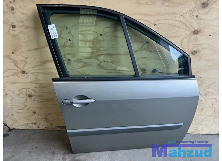 RENAULT SCENIC 2 TEC66 GRIJS rechts voor deur portier 2004-2009