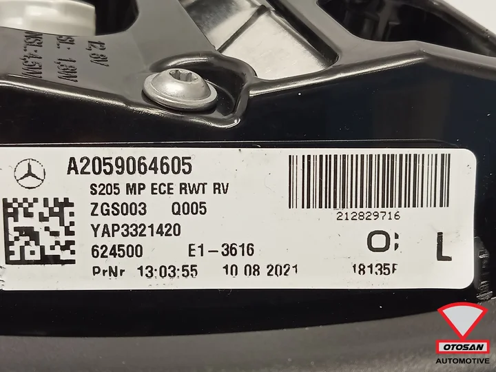 mercedes-c-w205-s205-combi-led-achterlicht-links-binnen-a2059064605 — foto 4