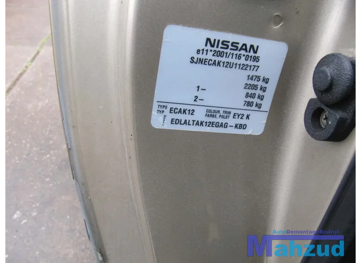 nissan-micra-linker-rechter-portier-slot-raam-mechaniek-deur-hendel