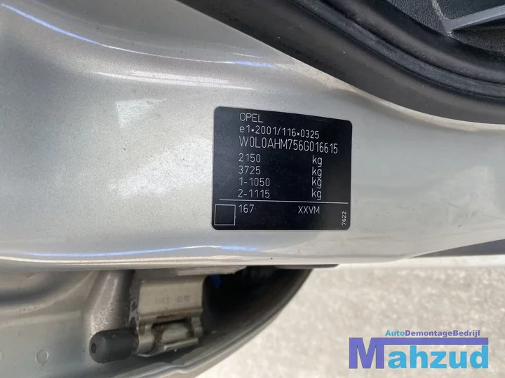 2006-opel-zafira-b-22-direct-beige-167-z22yh-onderdelen-demontage — foto 17