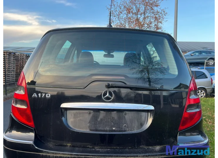 MERCEDES A KLASSE W169 zwart 160 achterklep 2004-2012