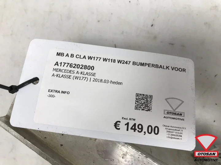 mercedes-a-b-cla-w177-w118-w247-bumperbalk-voor-a1776202800 — foto 2