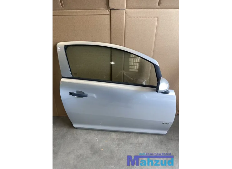 OPEL CORSA D Grijs Z157 Rechts rechter deur portier 3 deurs