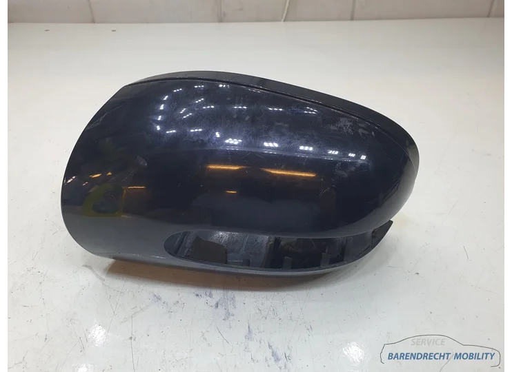 Mirror cover Mercedes W211 S211 E Class left driver side A2038100564 197 Obsidian black original used 2002 / 2006