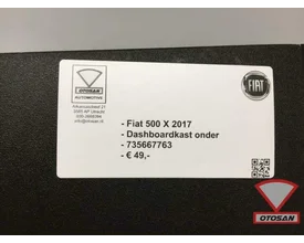 fiat-500x-2017-dashboardkast-dashboardkastje-onder-735667763 — foto 2
