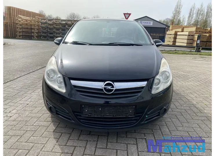 2009 OPEL CORSA D 1.0 Z10XEP Zwart Z20R Onderdelen demontage