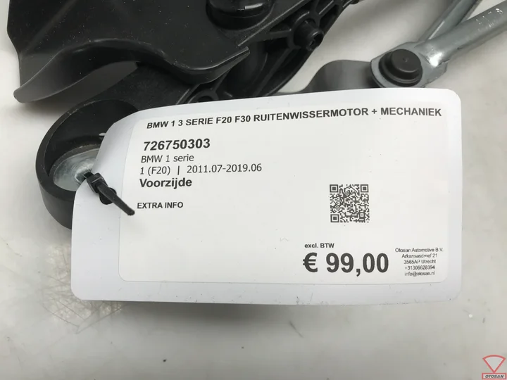bmw-1-3-serie-f20-f30-ruitenwissermotor-mechaniek-726750303 — foto 2