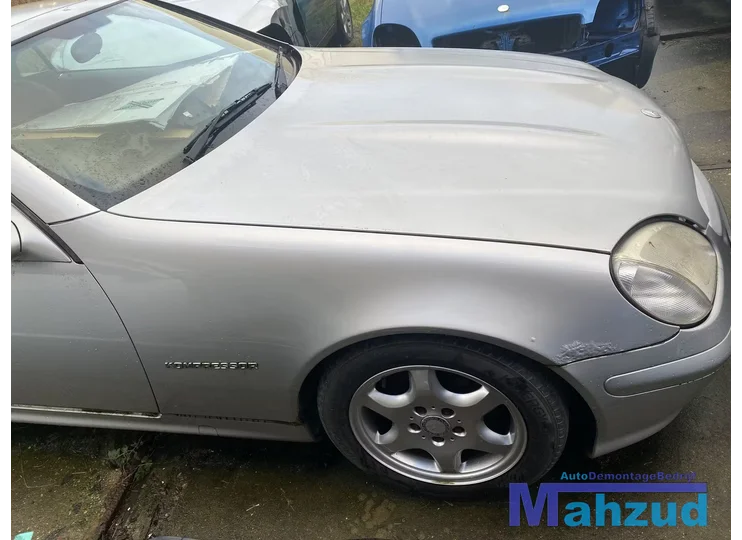 MERCEDES SLK R170 Zilver 744 rechts scherm voorscherm 1996-2004