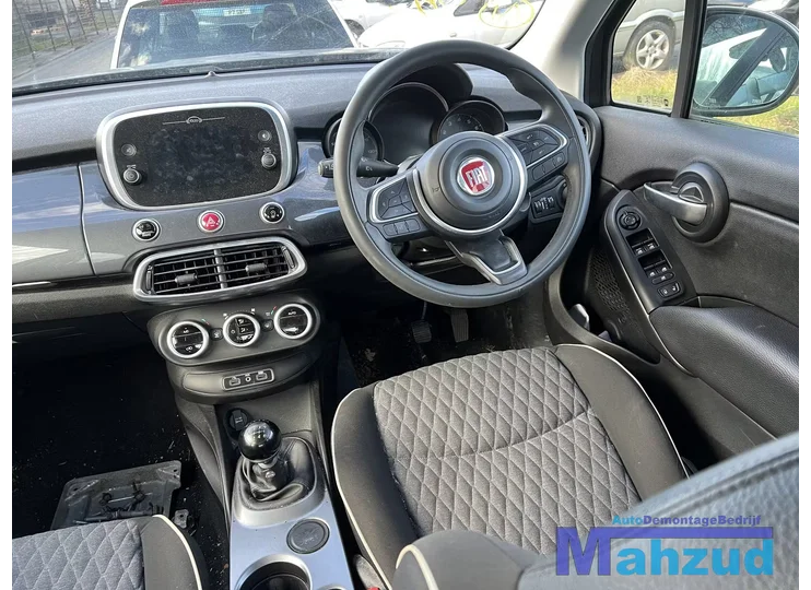 FIAT 500X middensoncole radio kachelpaneel rooster 2014+