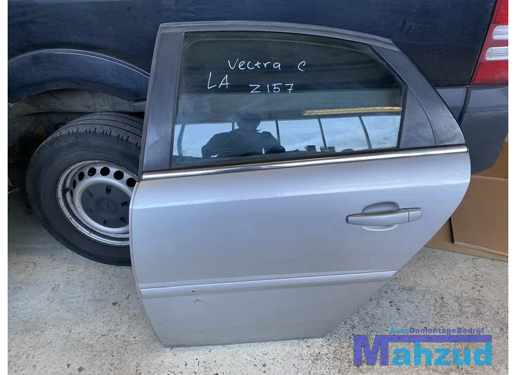OPEL VECTRA C Grijs zilver Z157 Links achter deur portier
