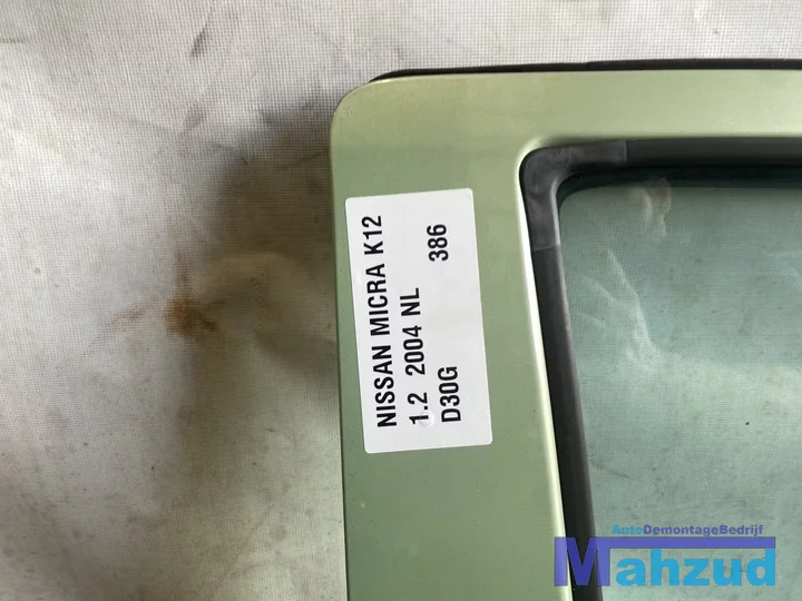 nissan-micra-3-k12-groen-d30g-rechts-deur-portier-20032010 — foto 2
