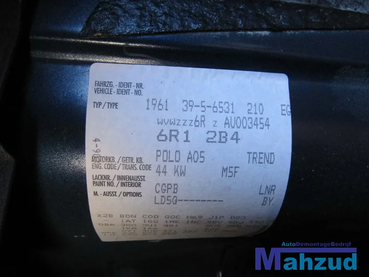 2010-volkswagen-polo-6r-12-demontage-sloop-176 — foto 10