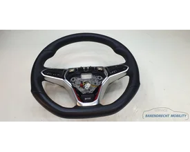 gti-stuur-vw-golf-8-viii-stuurwiel-5h0419089-leer-leder-geperforeerd-touchpad-flippers-sportstuur-mfd-origineel-gebruikt