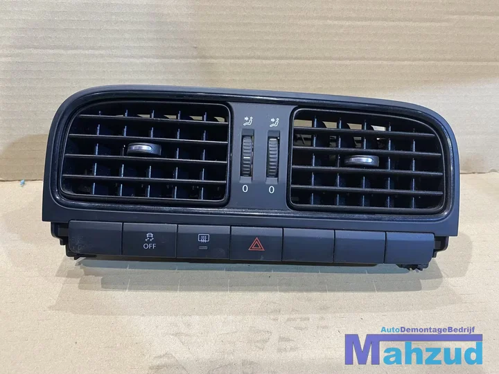 vw-polo-6r-zwart-luchtrooster-dashboard-set — foto 4