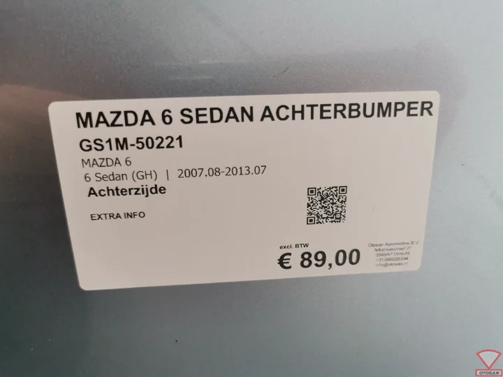 mazda-6-sedan-2012-achterbumper-4xpdc — foto 4