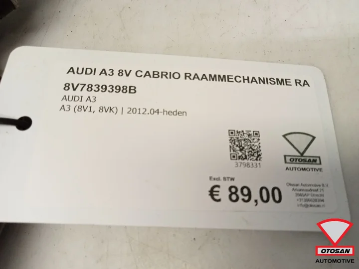 audi-a3-8v-cabrio-raammechanisme-rechts-achter-8v7839398b — foto 3