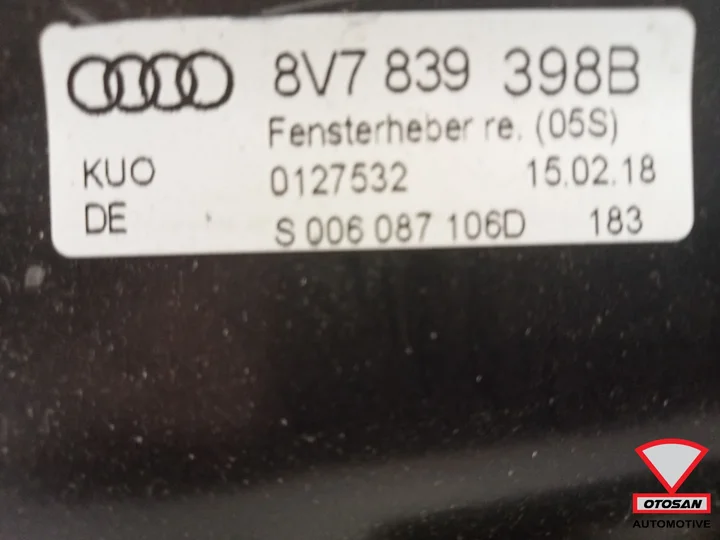 audi-a3-8v-cabrio-raammechanisme-rechts-achter-8v7839398b — foto 2
