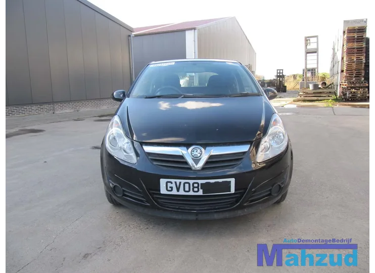 2008 OPEL CORSA D plaatwerk carrosserie dorpel stijl wand