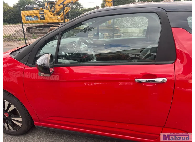 CITROËN DS3 rood KKN EXY Links deur portier 2010-2015