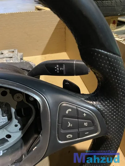 2015-mercedes-c-klasse-w205-f1-stuurwiel-stuurkolom-schakelaar — foto 4
