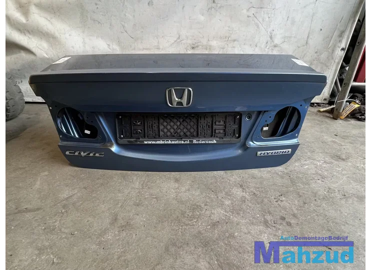 HONDA CIVIC 8 FD FA IMA sedan blauw B537M Achterklep 2005-2012