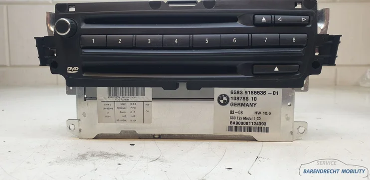 ccc-navigatie-module-e90-3-serie-bmw-professional-9185536-dvd-headunit-radio-origineel-gebruikt-2009-2012 — foto 2