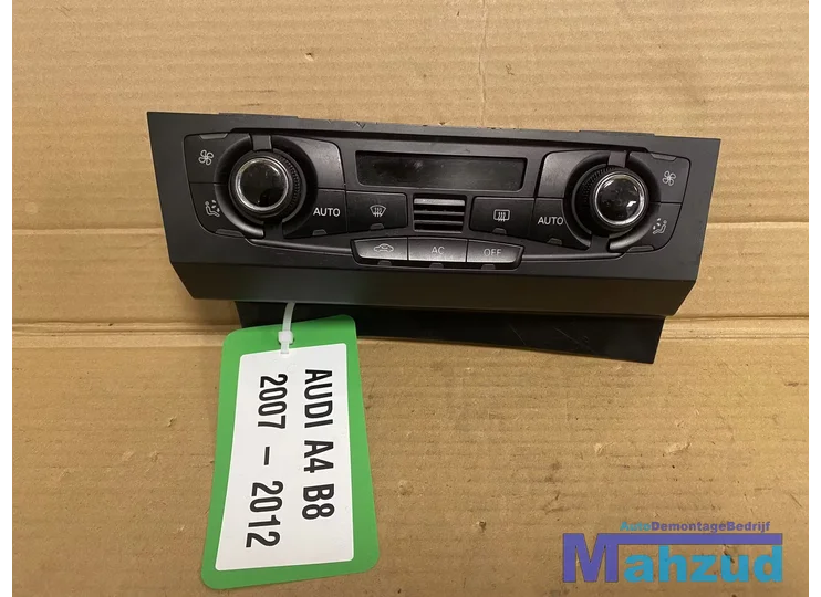 AUDI A4 B8 Kachel airco bedieningspaneel 2007-2015 8T2820043AF