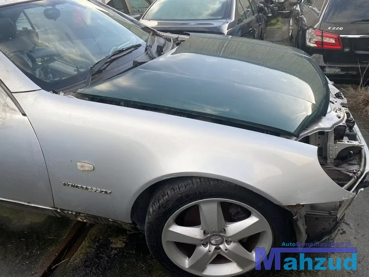 mercedes-slk-r170-zilver-744-rechts-voor-scherm-zijscherm — foto 2