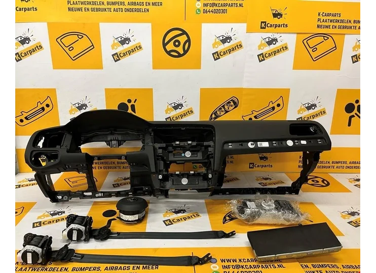 Airbagset golf 7 VII 7.5 Facelift origineel dashboard set