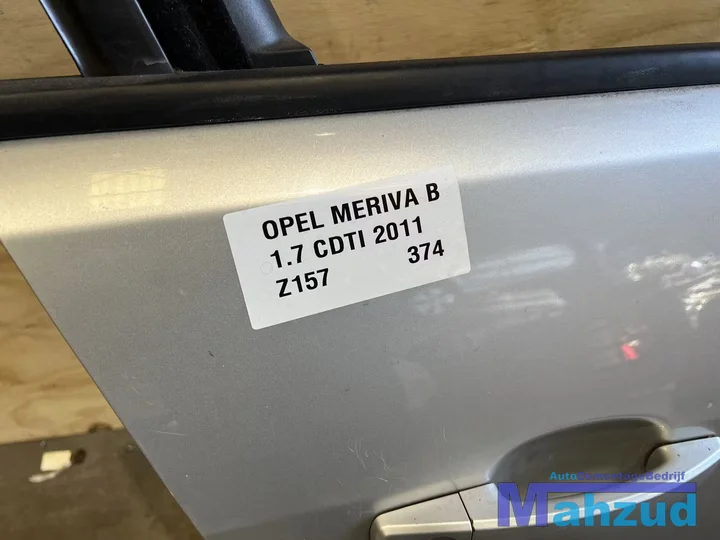 opel-meriva-b-zilver-z157-rechts-voor-deur-portier-20102017 — foto 2