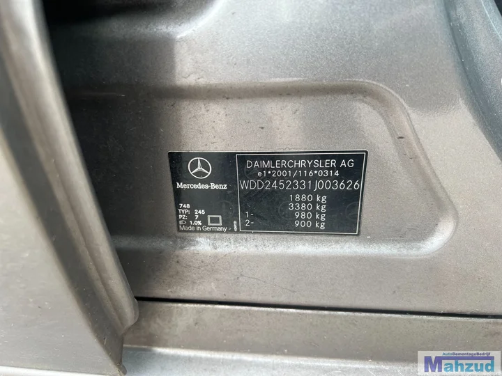 2006-mercedes-b-klasse-w245-20-grijs-748-266960-demontage — foto 19