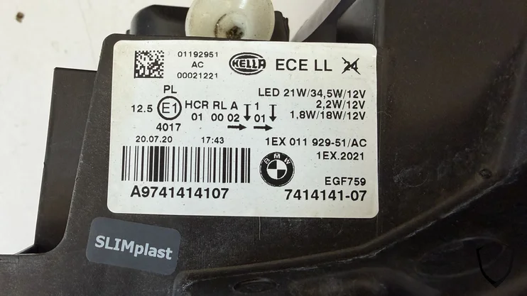 links-koplamp-bmw-1-serie-f20-f21-volledige-led-7414141-7414141-07 — foto 13