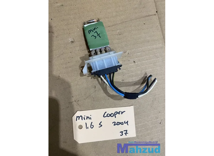 MINI COOPER S ONE Kachel aanjager weerstand 2001-2006