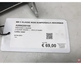 mb-c-klasse-w206-bumperbalk-absorber-links-a2066200100 — foto 3