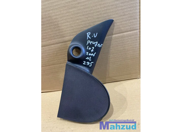 PEUGEOT 107 AYGO C1 rechts voor deur spiegel kap binnen 05-14