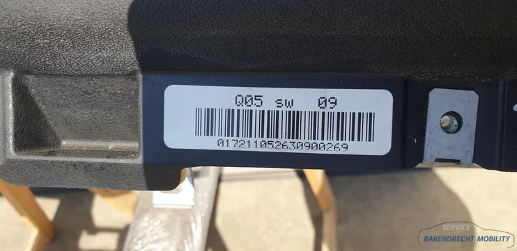 dashboard-mercedes-slk-klasse-r171-passagiersairbag-airbag-origineel-gebruikt-2004-2011 — foto 13