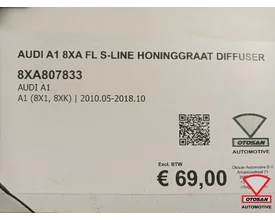audi-a1-8xa-facelift-sline-honinggraat-diffuser-8xa807833 — foto 4