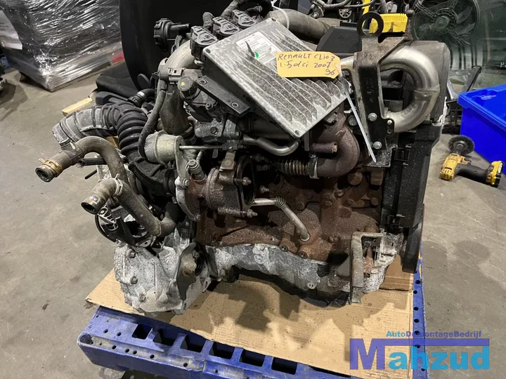 clio-3-15-dci-motor-motorblok-k9k766-versnellingsbak-jrq — foto 3