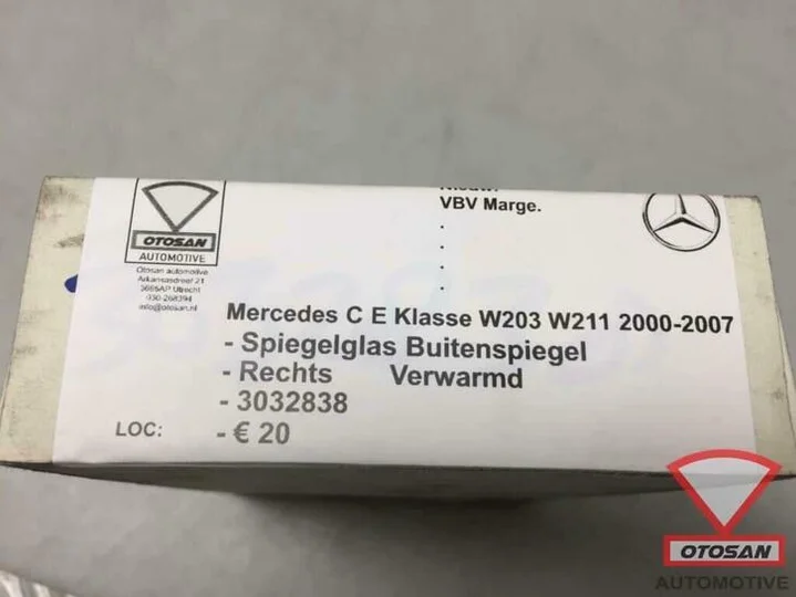 mercedes-c-e-klasse-w203-w211-spiegelglas-buitenspiegel-rech — foto 4